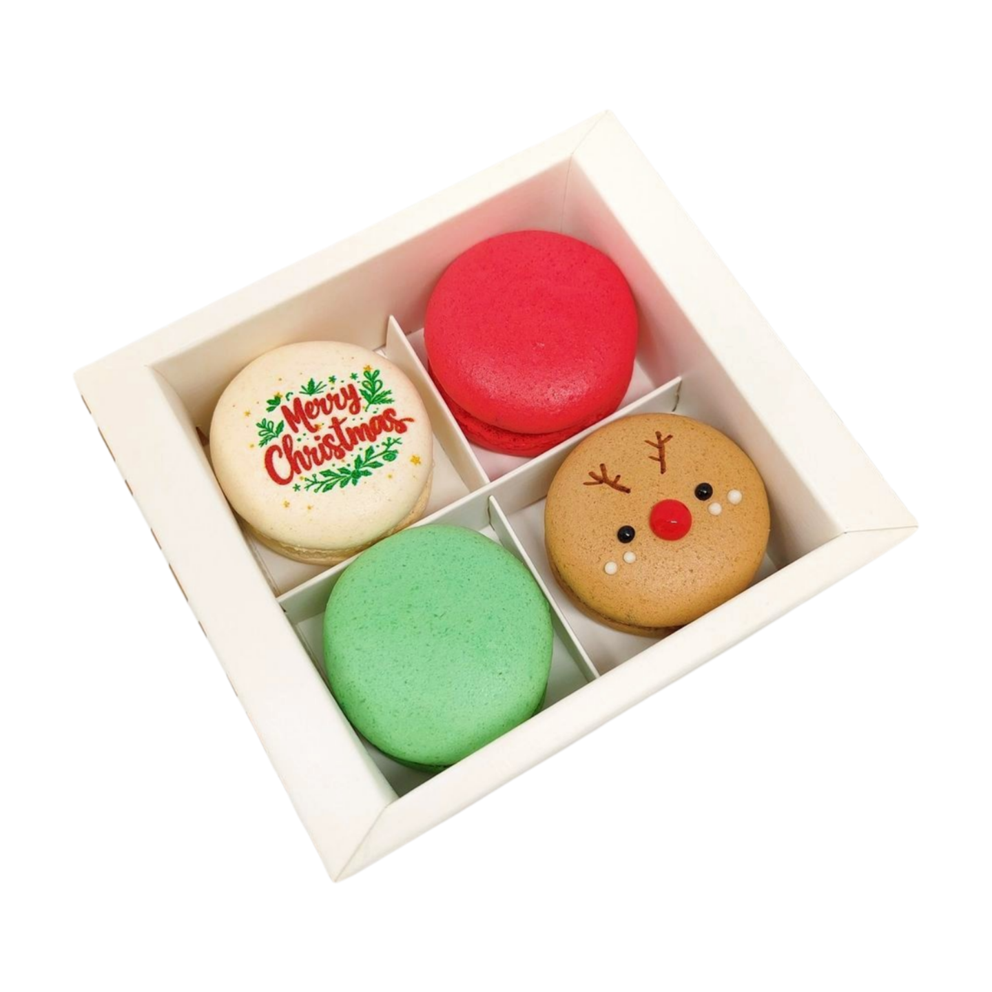 Pre Order Ho ho ho! | Merry Christmas | 4pcs Rudolph in gift box | Special Price Rp.108,000
