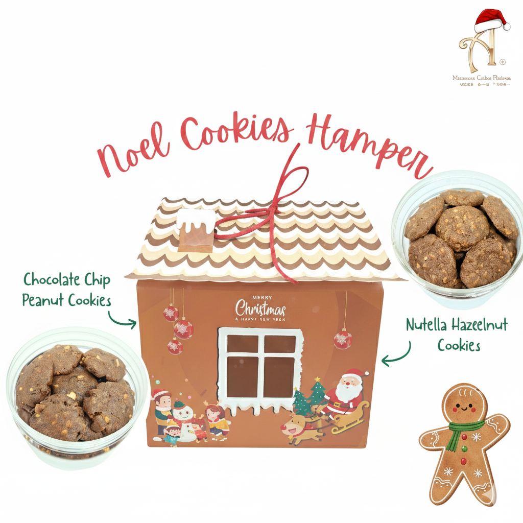 Pre Order Ho ho ho! | Merry Christmas | Noel Cookies Hamper | Special Price Rp.218,000