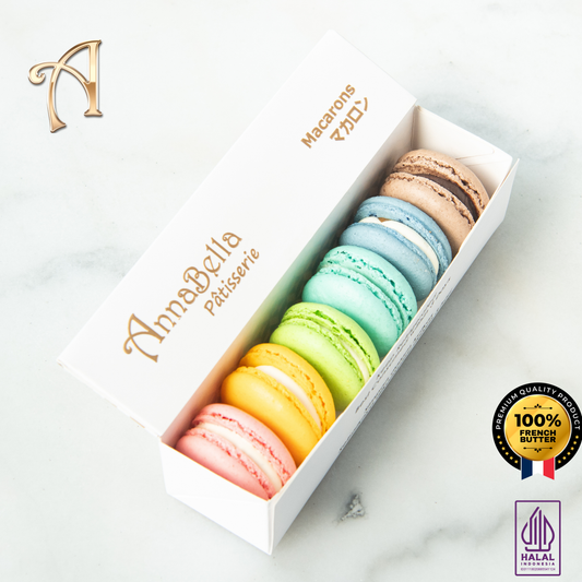 6PCS Macarons in Gift Box (Premium 1) | Special Price Rp69.000