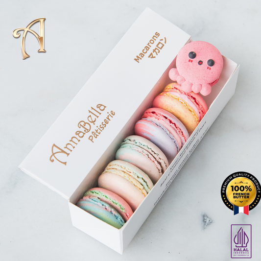 6PCS Macarons in Gift Box (Marvelous 1) | Special Price Rp89.000