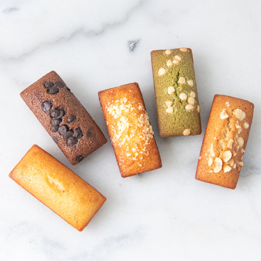 5PCS Golden Treat Financier | Almond Cake in Gift Box | Special Price Rp78.000