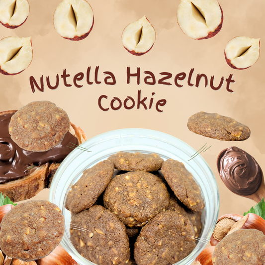 Handmade Premium Cookies | Nutella Hazelnut Crunchy Cookies | Special Price Rp109.000