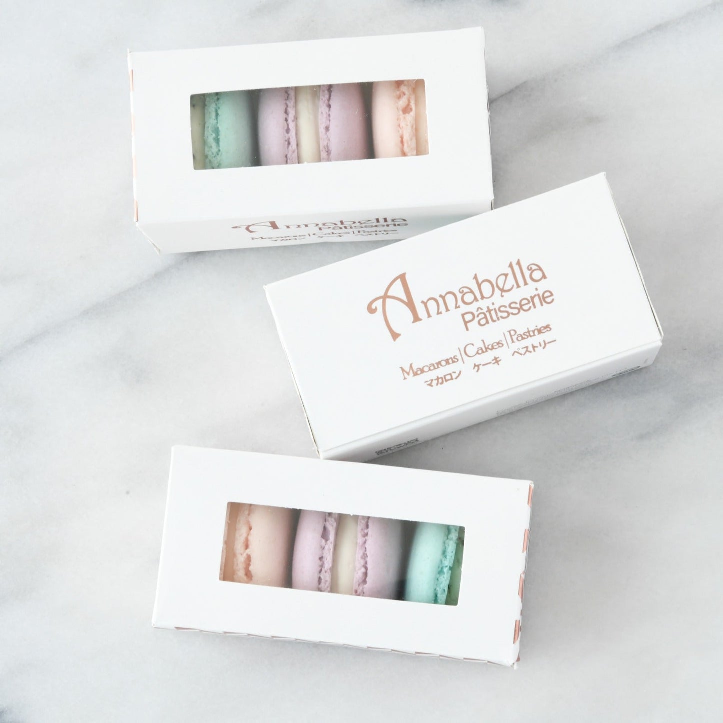 Bundle 3 Boxes 3PCS Assorted Macarons in Gift Box (Random Flavors) | Special Price Rp.89.000